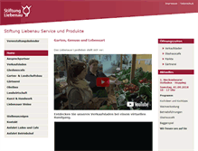 Tablet Screenshot of liebenauer-landleben.de